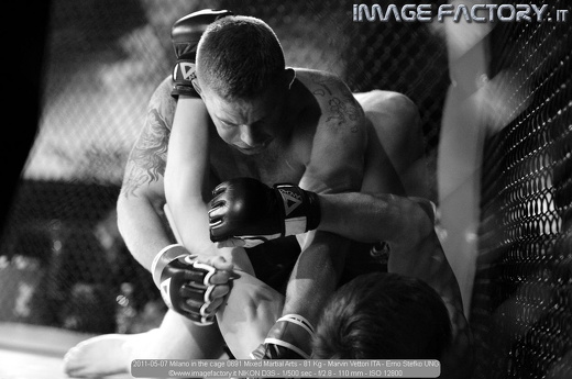 2011-05-07 Milano in the cage 0691 Mixed Martial Arts - 81 Kg - Marvin Vettori ITA - Erno Stefko UNG